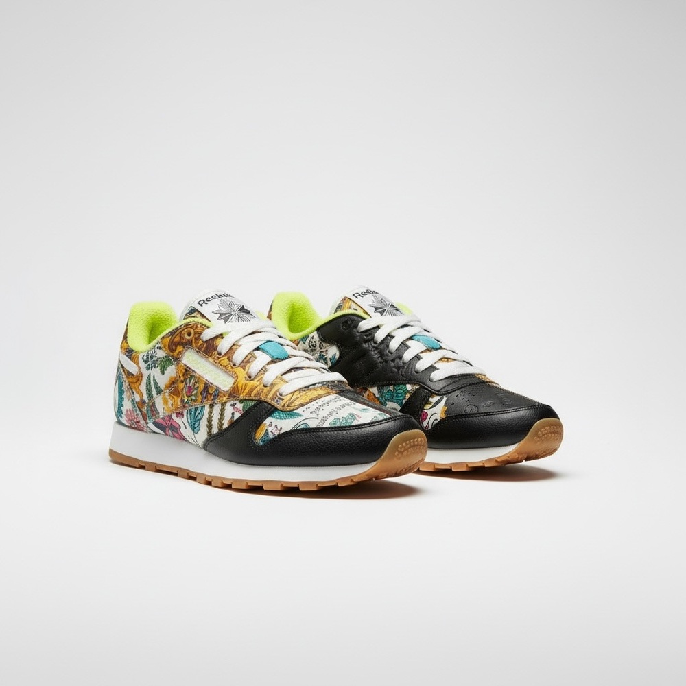 JURASSIC PARK REEBOK‎ CLASSIC CL LEATHER GYO570 Unisex US M 8.5 W 10 - Picture 9 of 9